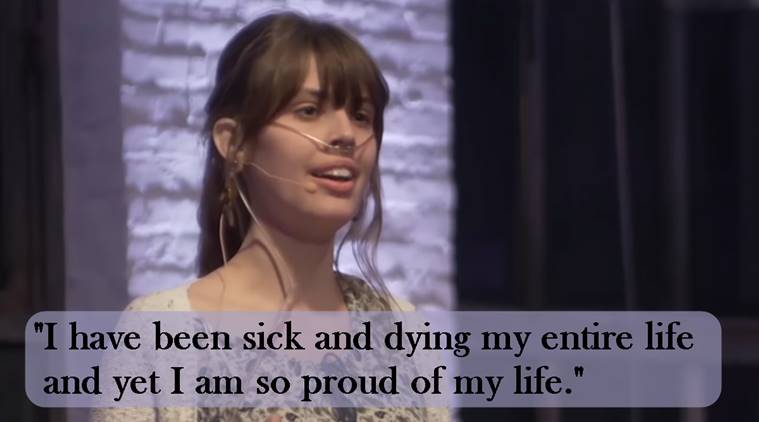 Claire Wineland, terminally ill Wineland, what is cystic fibrosis, cystic fibrosis, Claire Wineland speech, goalcast, goalcast speech,