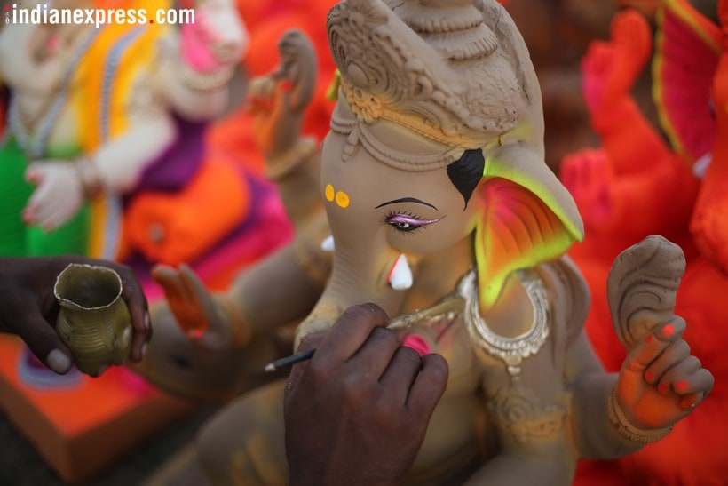 Ganesh Chaturthi 2018: India welcomes Ganpati Bappa | India News News,The Indian Express Ganesh Chaturthi 2018: India welcomes Ganpati Bappa | India News News,The Indian Express