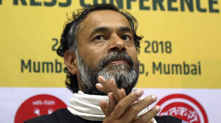 Yogendra Yadav detained by Tamil Nadu police, claims he was manhandled, dragged