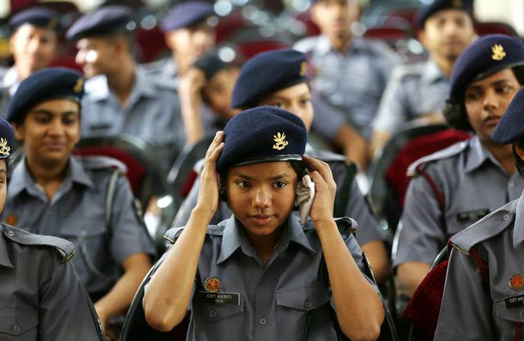 sainik school, sainik school for girls, girls in sainik school, sainik school in lucknow, big picture, express big picture, indian express