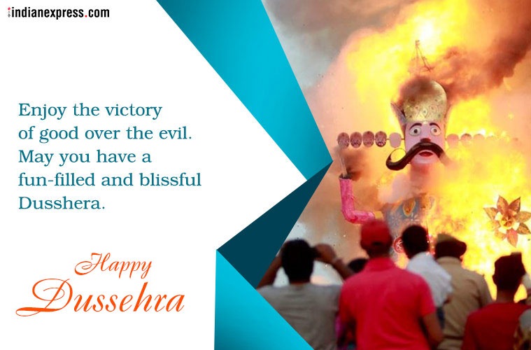 Happy Dussehra 2019 Quotes Greetings Captions On Cards