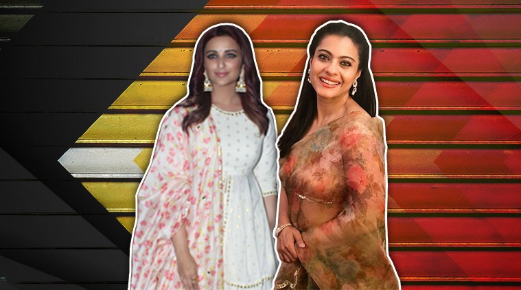 Parineeti chopra, kajol, parineeti chopra ethnic wear, parineeti Chopra ethnic wear, indian express, indian express news