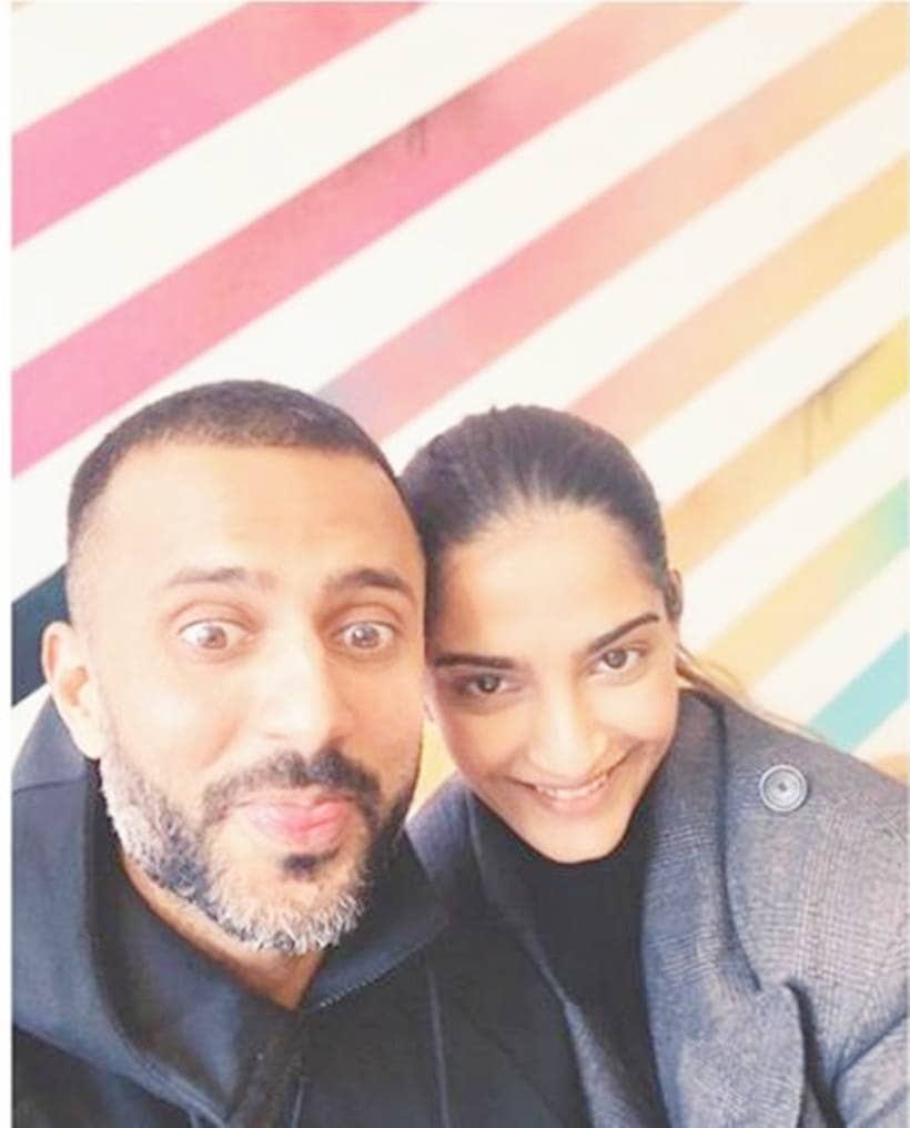 sonam kapoor celebrated karvachauth