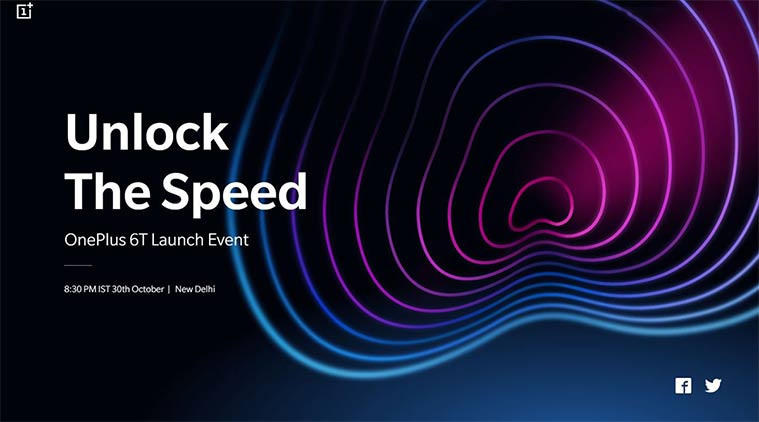 Oneplus 6t launch event live stream