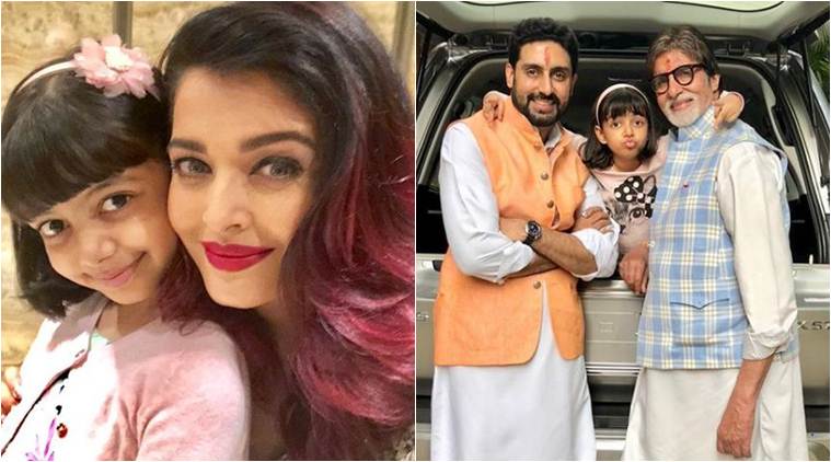 Aishwarya Rai Shares Adorable Photos Of Aaradhya With Big B And ...