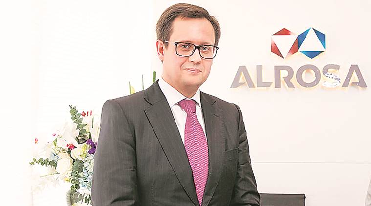 Business news, Diamond Jewellery, Gold Jewellery, india Jewellery market, best market to buy Jewellery, Evgeny Agureev, gold sale, Alrosa, global diamond production, Indian express