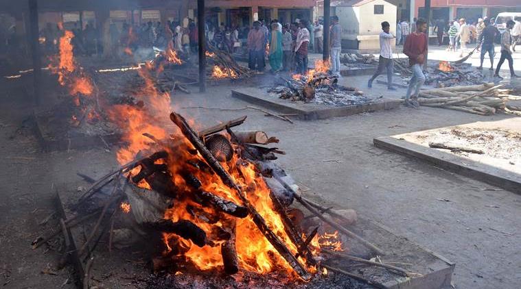“The temple trust has decided not to charge anything from families of the accident victims,” Cremation ground manager Dharmendra said.