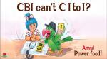 Amul's latest cartoon is on the CBI vs CBI row, and Twitterati love it