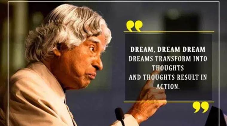 Apj Abdul Kalam Birth Anniversary Inspirational Quotes By Missile