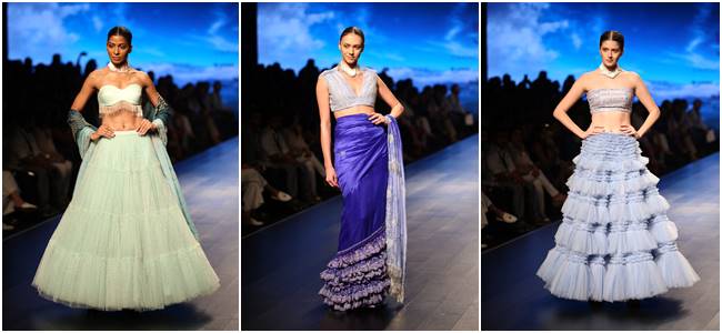 Lotus Make-Up India Fashion Week, Tabu, Yami Gautam, Prachi Desai, Athiya Shetty, LMIFW 2018, LMIFW Spring/Summer 2019 collection, Sanjukta Dutta, Poshpride, Architha Narayanam, Wrap n Weft, celeb fashion, bollywood fashion, fashion week, indian express, indian express news