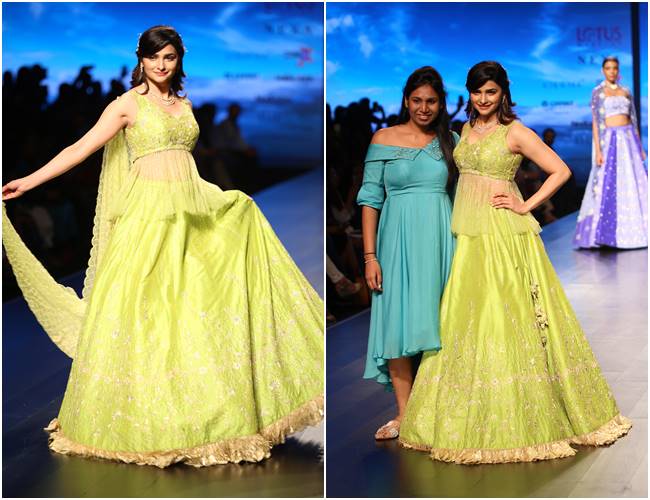 Lotus Make-Up India Fashion Week, Tabu, Yami Gautam, Prachi Desai, Athiya Shetty, LMIFW 2018, LMIFW Spring/Summer 2019 collection, Sanjukta Dutta, Poshpride, Architha Narayanam, Wrap n Weft, celeb fashion, bollywood fashion, fashion week, indian express, indian express news