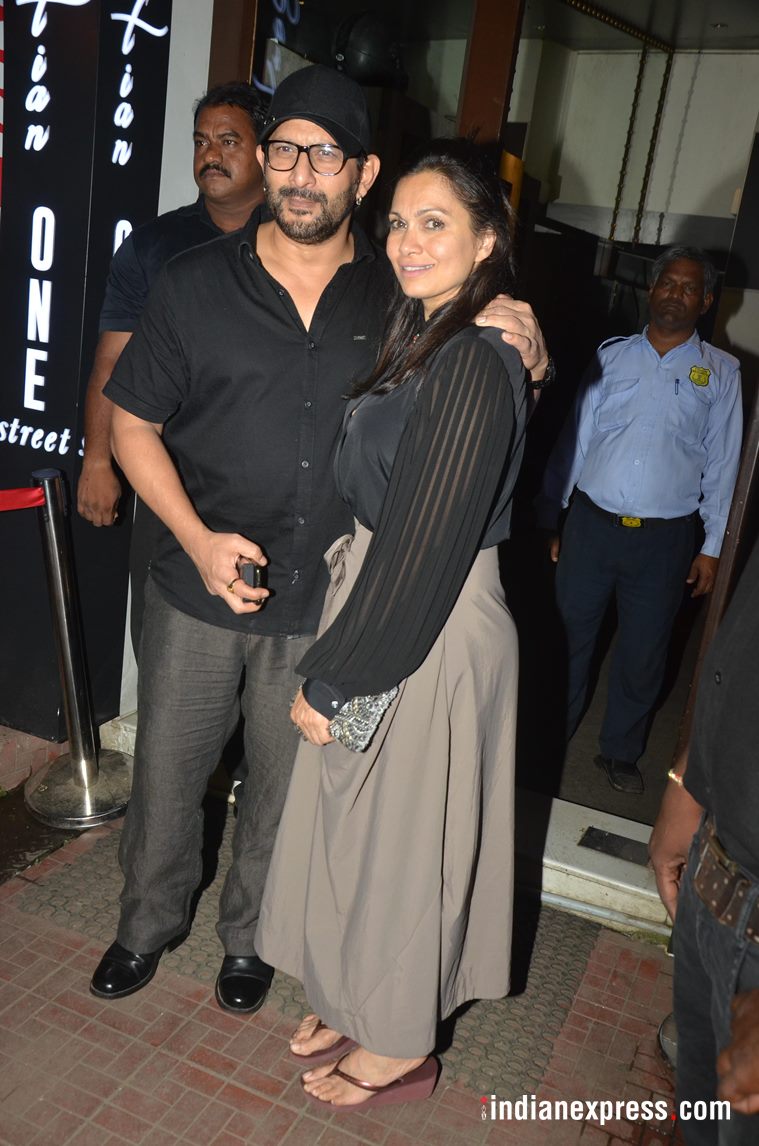 Arshad Warsi and Maria Goretti at Soha Ali Khan's birthday