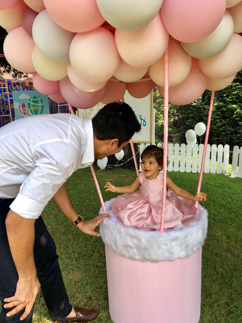 Inside Asin-Rahul Sharma's daughter Arin's first birthday bash photos