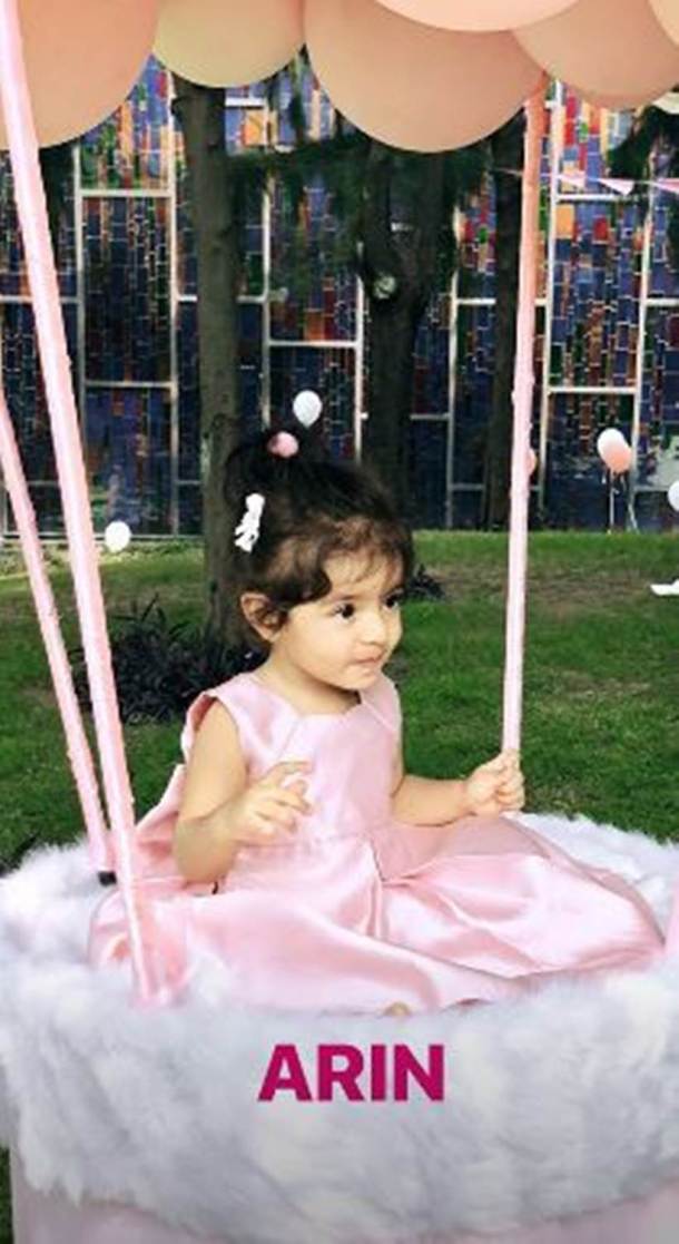 Inside Asin-Rahul Sharma's daughter Arin's first birthday bash photos