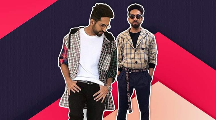 Ayushmann Khurrana, AndhaDhun, Ayushmann Khurrana style, Ayushmann Khurrana quirky looks, Ayushmann Khurrana cool style, Ayushmann Khurrana updates, Ayushmann Khurrana latest news, Ayushmann Khurrana latest pics, celeb fashion, bollywood fashion, indian express, indian express news