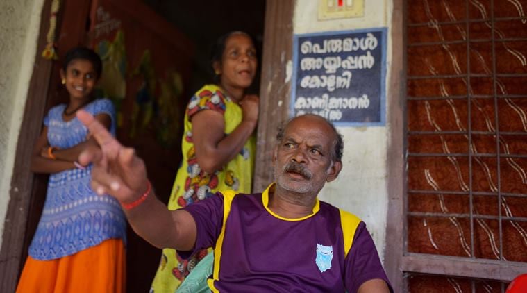 Sabarimala, sabarimala row, Sabarimala women's entry, Attathodu, Attathodu tribal residents, Lord Ayyappa, kerala news, Indian express