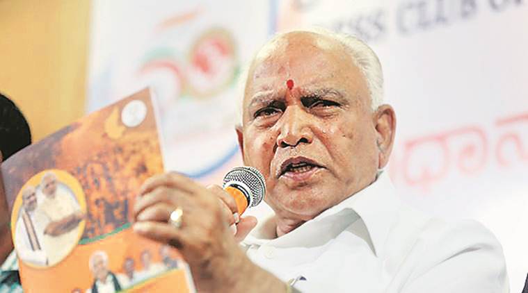 congress jds, yedurappa, karnataka bjp, karnataka bjp chief yeddyurappa, congress jds alliance, JSW steel, jindal steel, Sajjan Jindal, Indian express