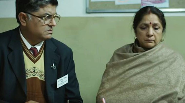   Neena gupta and gajraj rao at badhaai ho 