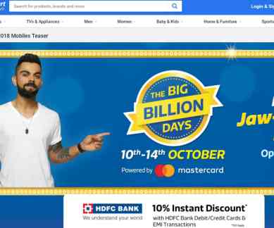 Flipkart Big Billion Days, Big Billion Days sale 2018, iPhone XS Max on Flipkart, smartphone deals Big Billion Days, Samsung Galaxy Note 9 deals, offers on premium phones, Vivo V11 Pro, Galaxy A7, LG G7+ ThinQ, budget smartphones, Oppo F9 Pro, best smartphone deals