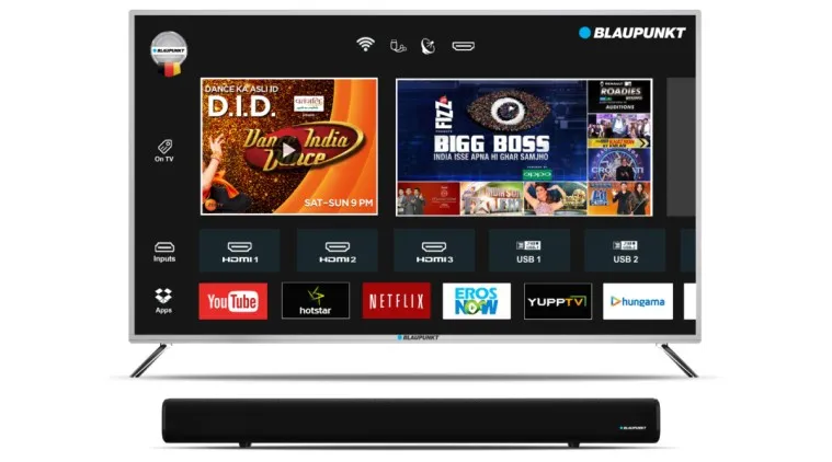Blaupunkt Bla50as570 Smart Tv Review A Good Tv With Even Better Sound Technology News The Indian Express