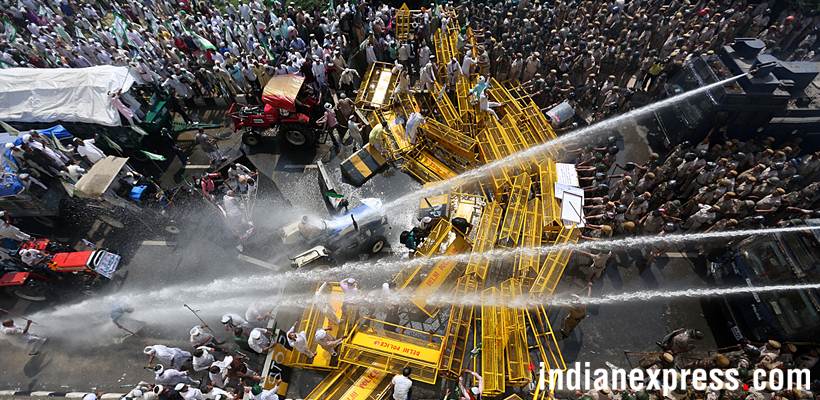 farmers protest, delhi farmers protest, farmers protest photos, delhi up border, farmers protest rally, farmers rajnath, kisan kranti manch, Kisan Kranti Yatra, Mahendra Singh Tikait