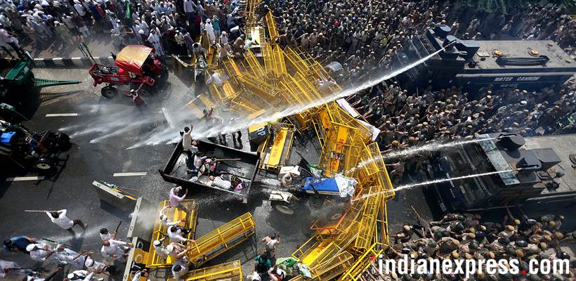farmers protest, delhi farmers protest, farmers protest photos, delhi up border, farmers protest rally, farmers rajnath, kisan kranti manch, Kisan Kranti Yatra, Mahendra Singh Tikait