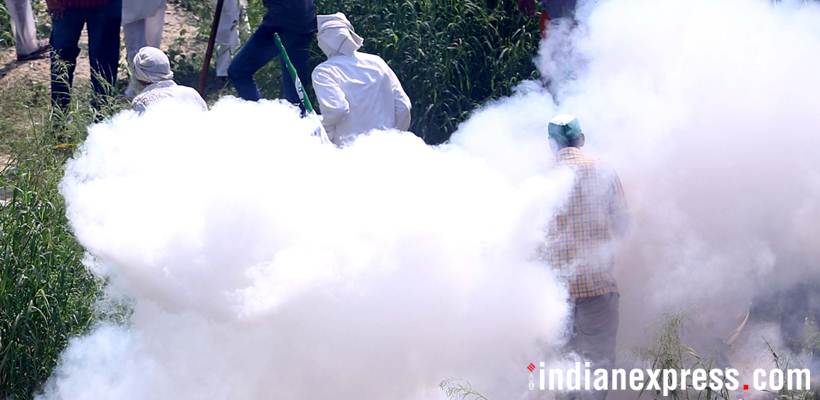 farmers protest, delhi farmers protest, farmers protest photos, delhi up border, farmers protest rally, farmers rajnath, kisan kranti manch, Kisan Kranti Yatra, Mahendra Singh Tikait