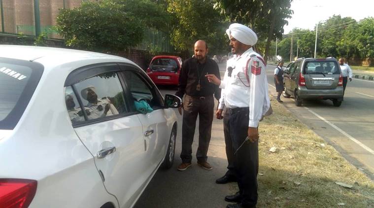 Chandigarh: Parked on main road, cycle track, 30 vehicles challaned, 11 towed away