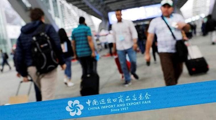 Visitors attend the China Import and Export Fair, also known as Canton Fair, in the southern city of Guangzhou, China. (Reuters file photo)