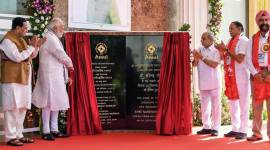 Prime Minister Narendra Modi, PM Modi, Amul event, Amul event boycott, Modi boycott, Vijay Rupani, chocolate plant, Anand news, Indian Express