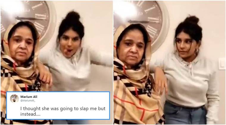 grandmother viral tweet, grandma dances granddaughter viral video, dancing aunty, dancing aunty viral video, viral