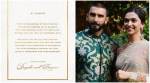 Deepika Padukone and Ranveer Singh announce wedding date Deepika Padukone and Ranveer Singh announce wedding date