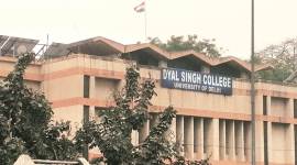 Dyal Singh College, Delhi University plagiarism, Dyal Singh principal plagiarism, Delhi city news, Indian express news