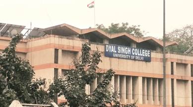 Dyal Singh College, Delhi University plagiarism, Dyal Singh principal plagiarism, Delhi city news, Indian express news