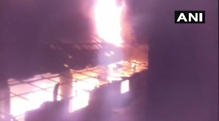 Massive fire breaks out at chemical factory in Kolkata's Tangra area