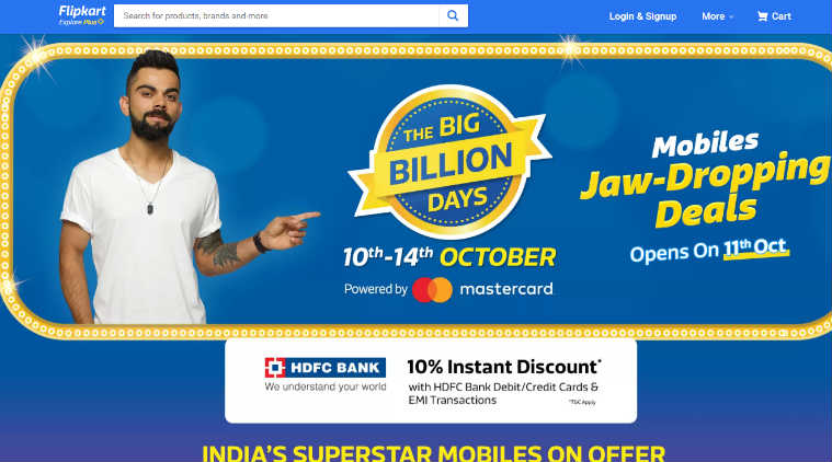 Flipkart Big Billion Days sale: Discounts on Samsung Galaxy J3 Pro