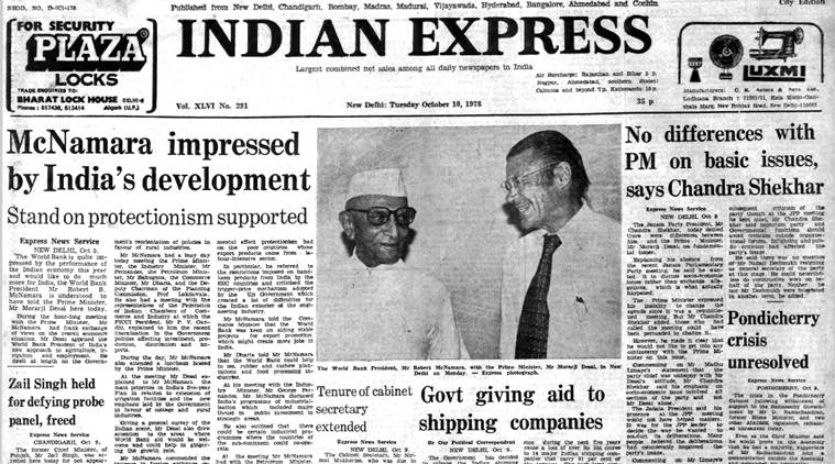 Forty Years Ago, October 10, 1978: Janata Divide