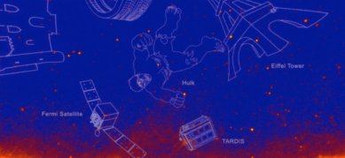 Fiction, Film, Culture, Kaiju, Astrophysics, Fermi Gamma-ray Space Telescope, Sonoma State University, Fictional mutants, Hulk, Gamma ray, Godzilla, Zilla, goddard space flight center, NASA's Goddard Space Flight Center, Fermi, French Atomic Energy