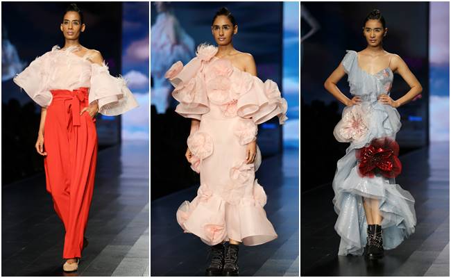 Lotus Makeup India Fashion Week, LMIFW'19, Wendell Rodricks, Gauri and Nainika, Prashant Chauhan, Nitin Bal Chauhan, Abhishek Gupta, indian express, indian express news