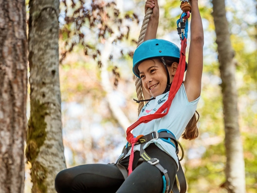 tough girls, kids climbing trees
