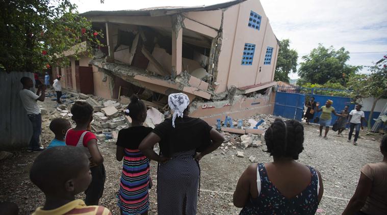 Haiti earthquake, people dead, Indian Express