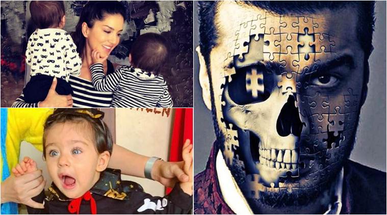 taimur ali khan, sunny leone, inaaya naumi kemmu halloween photos