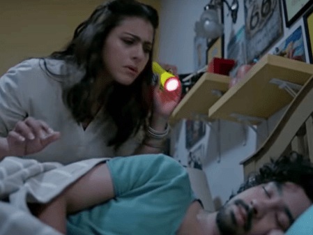 Kajol and Riddhi Sen in Helicopter Eela. (Source: YouTube)