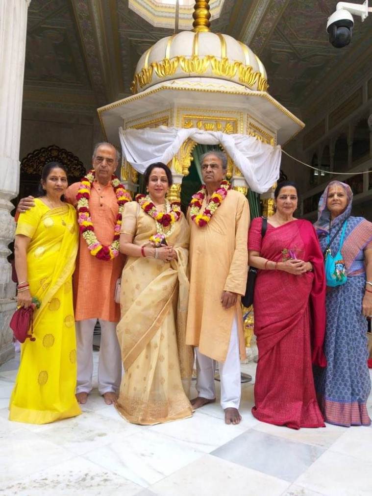 hema malini birthday celebrations