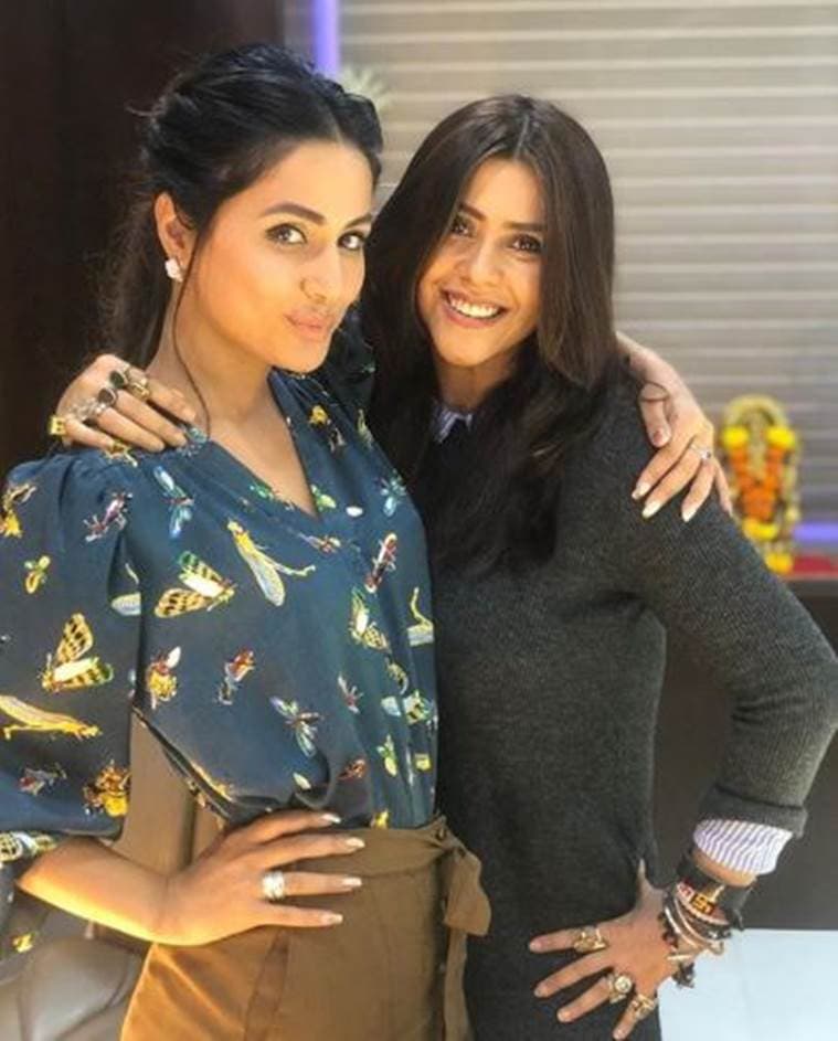 hina khan, ekta kapoor