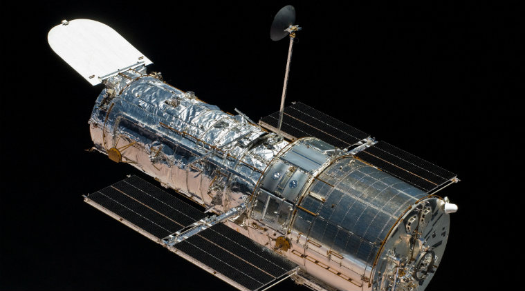 Spacecraft, Spaceflight, Space observatories, Outer space, Edwin Hubble, Great Observatories program, Hubble Space Telescope, Lockheed Corporation, Gyroscope, NASA, STS-125, STS-103, National Aeronautics and Space Administration, United States
