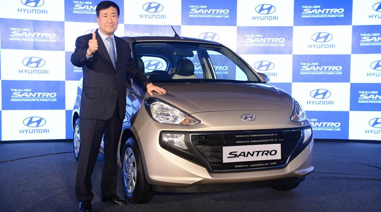 Hyundai launches ‘the all-new Santro’ in India at Rs 3.89 lakh | Auto ...