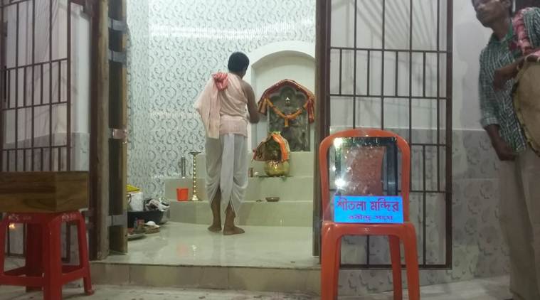 300-year-old statue found during excavation finds place in Tripura's temple