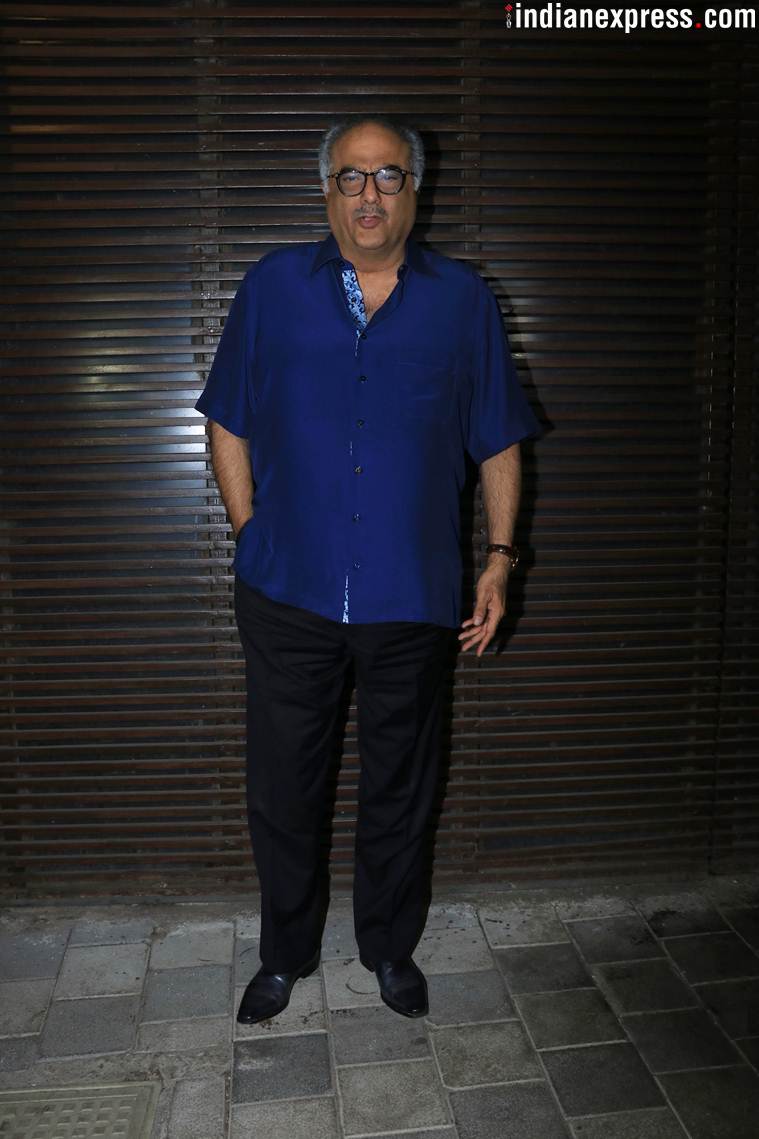 boney kapoor at badhaai ho success bash