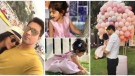 Inside Asin-Rahul Sharma's daughter Arin's first birthday bash